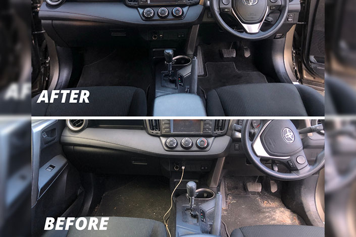 seat and carpet clean